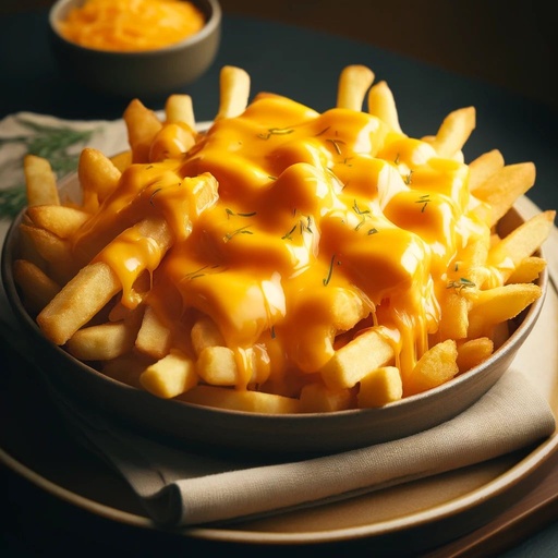 Cheese Fries (بطاطس مقلية بالجبن)